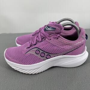 Saucony Kinvara 14 Shoes Womens Size 9 Purple Mesh Running Sneakers S10823-36